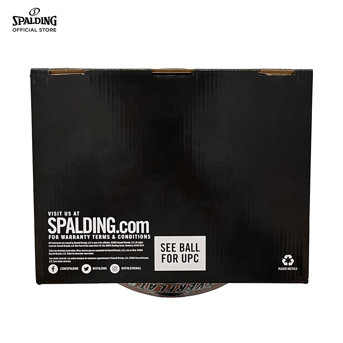 ลูกบาส SPALDING รุ่น NEVERFLAT PRO ลูกบาสเกตบอล หนัง PU, เบอร์ 7, ไม่ต้องเติมลม_6